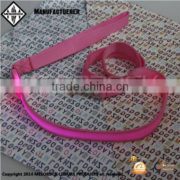 Safety led leash rope belt flashing harness led dog leash