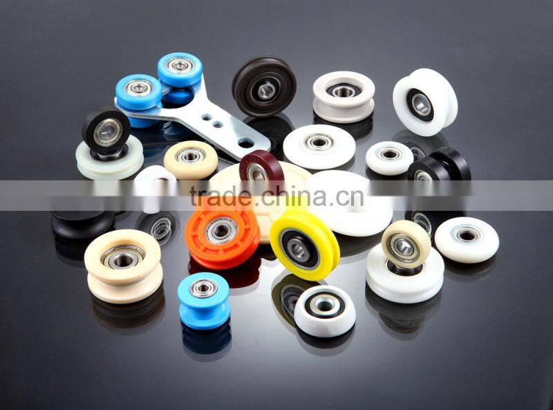 zink sliding shower door new wheel pulley roller of bathroom