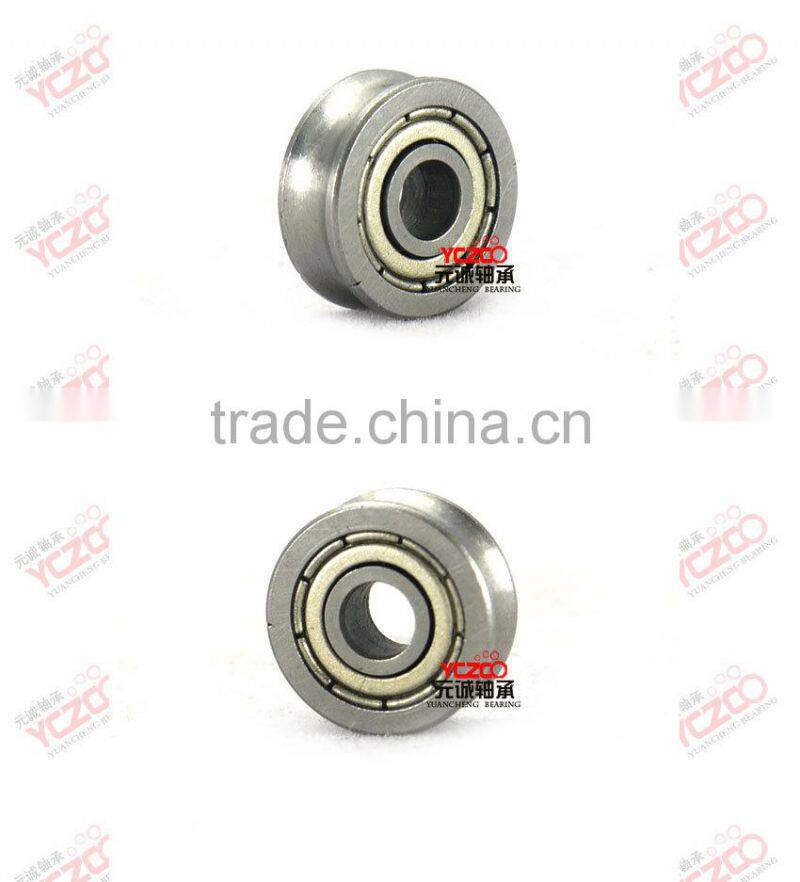 Customized U groove bearing 624zz ball bearing