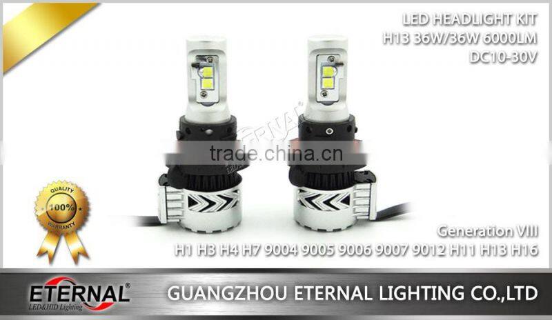 12000lm high lumen auto led bulb H1 H3 H4 H7 H11 9005 9006 LED headlight kit for car auto motorcycle 4x4 truck vehicles