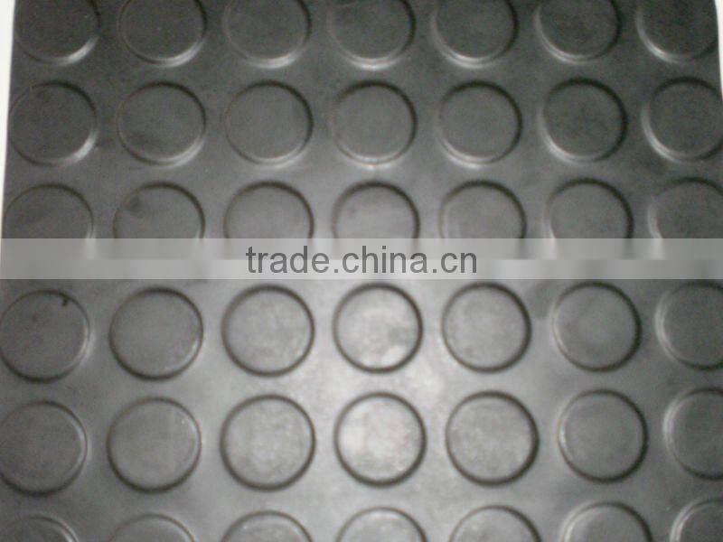 3mm thick verious parttern anti slip rubber flooring mats