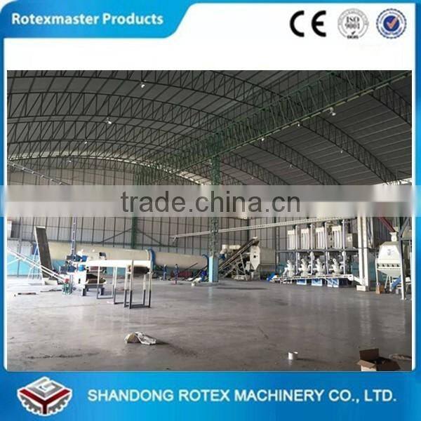 high output 5t/h wood pellet making machine pellet factory plant