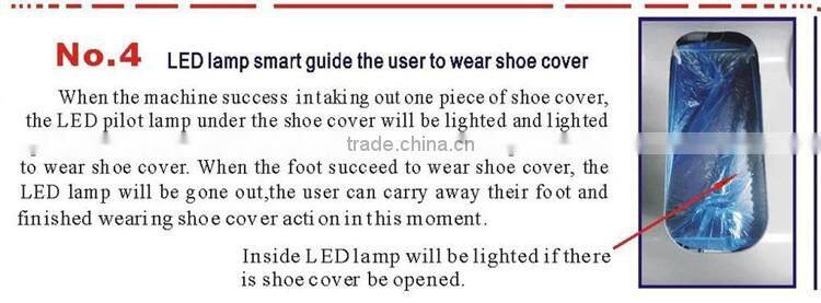 microcomputer intelligent shoe covers machine/automatic shoe cover dispenser