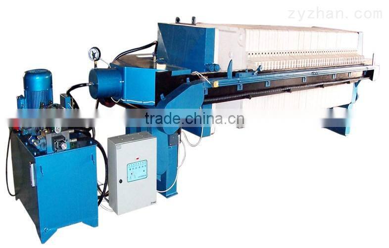 Small high quality hydraulic compress filter press easy operation
