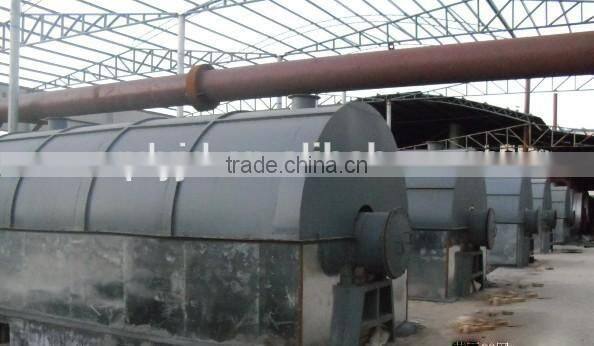 High oil rate, 100% Environmental, Waste Plastic To Oil Recycling Plant 20 Ton Capacity