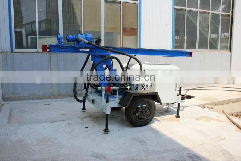 small portable water well drilling rig(CTQ-L100Y)