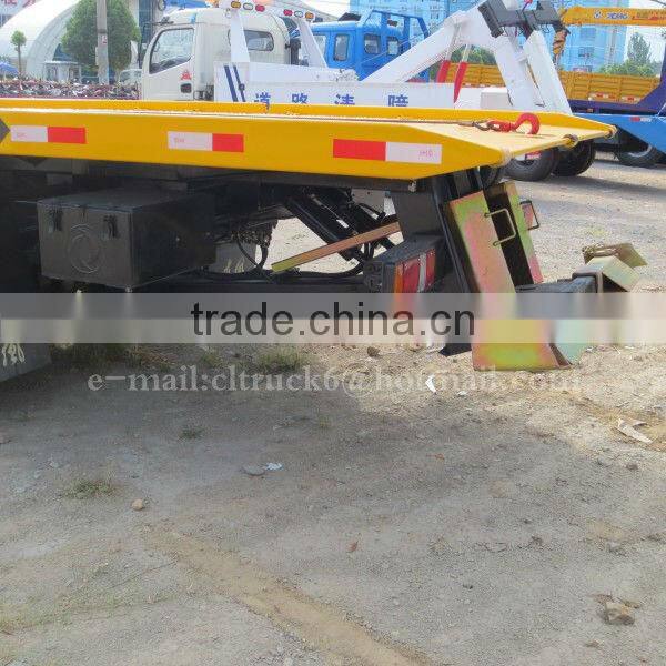 SINOTRUK HOWO 4*2 Sliding Wrecker Tow Truck 4 ton