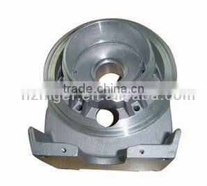 motor differential housing parts with assembly