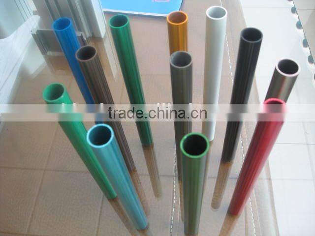 colorful oval aluminum tube -aluminum oval tube