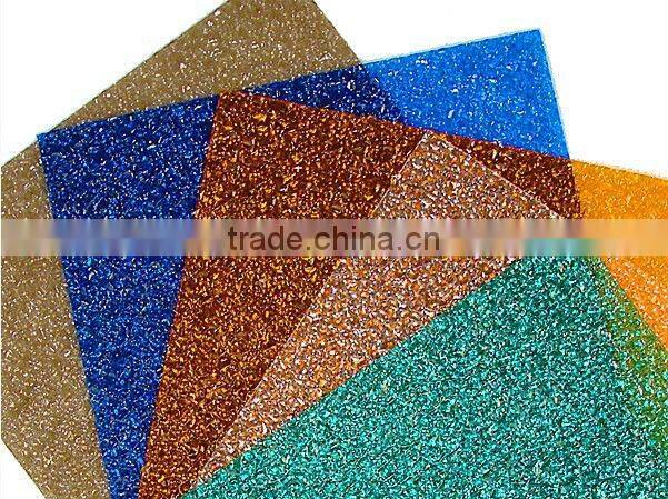 polycarbonate diamond sheet embossed board