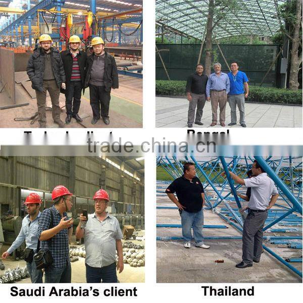 China Honglu Lightweight Steel Structure Showroom