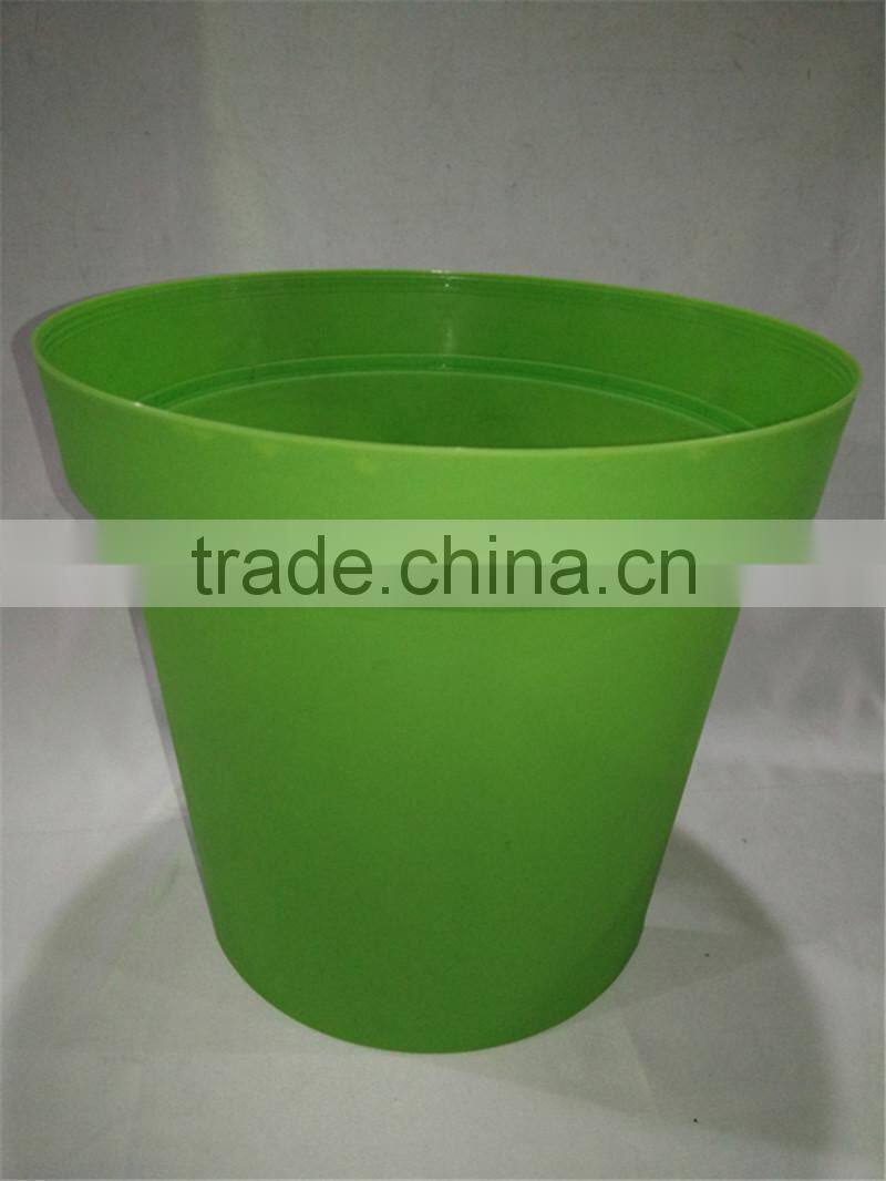 2015 new virgin pp plastic decorative garden decoration balcony flower pot