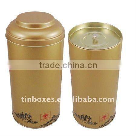 flower tea tin for promotion