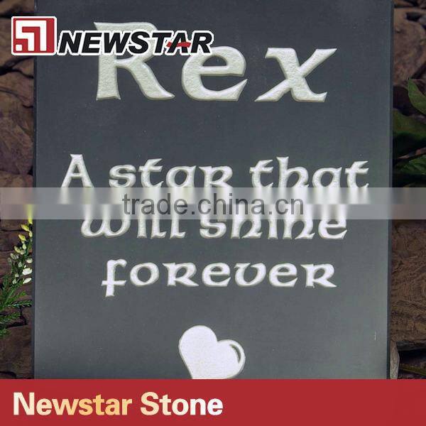 Newstar Hot Sale Good Quality Slate Gravestone