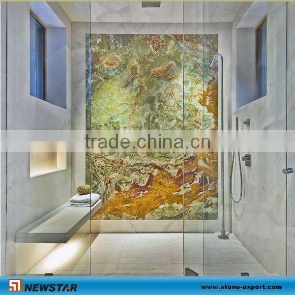 Newstar transparent backlit onyx glass