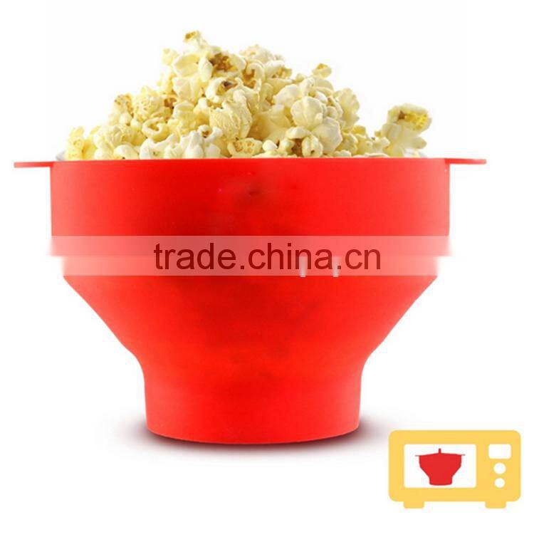 FDA Silicone Microwave Popcorn Popper hot selling Popcorn Maker