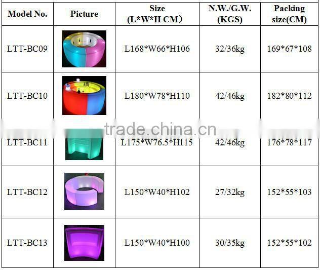 party/event furniture/led cube stool design various shape
