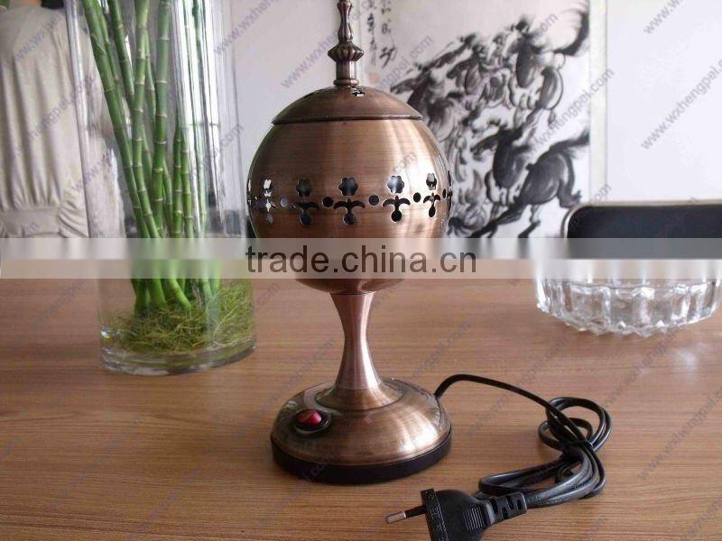 Metal Electronic Incense Burner new stly Arabic stly metal incense burner
