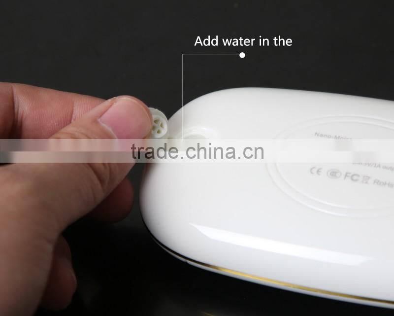 2016 Humidifier Handy Facial Water Nano Mist Spray with 8800mAh power bank