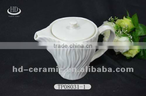 decal ceramic tea pot