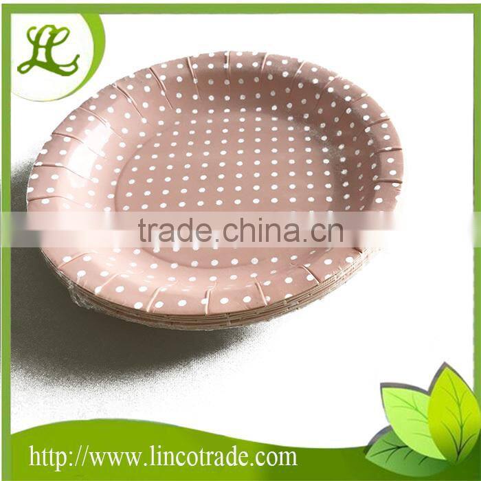 7 Inch Party Paper Disposable Plate