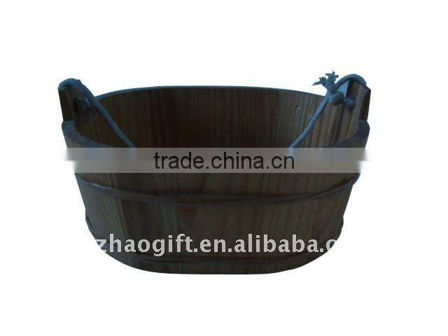 wholesale antique wood water buckets