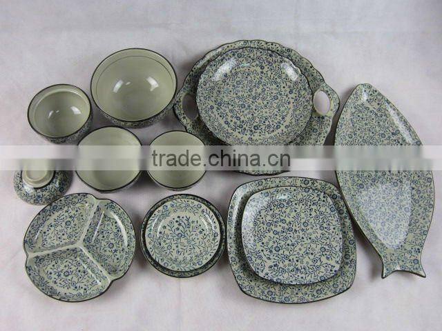 12pcs beautiful porcerlain dinnerware set