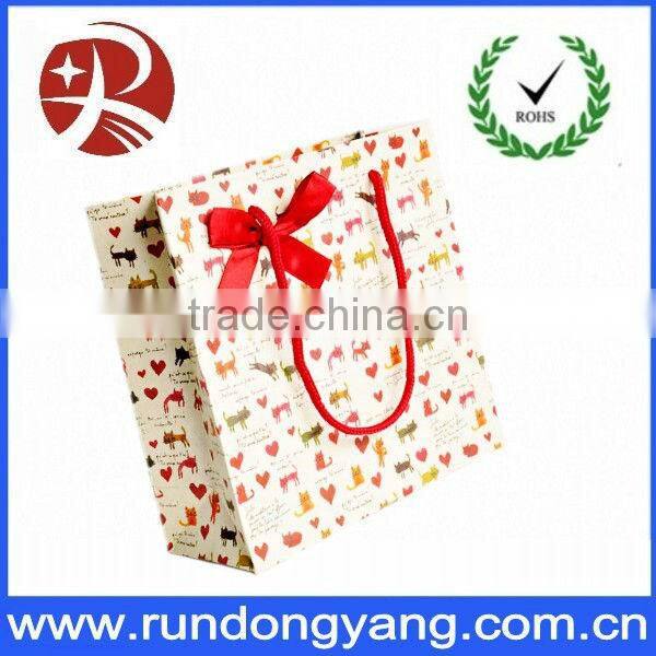 Promotional Custom Printed Gift Paper Shopping Bag