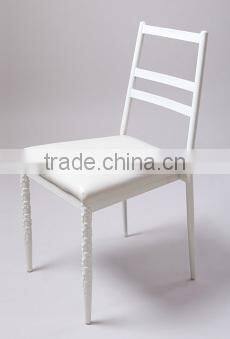 wholesale Quality antique metal square back dining chair QL-T855