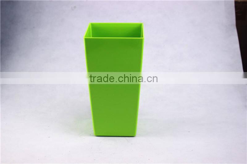 Home garden decorative brown square type pots vases planters HP P02 04