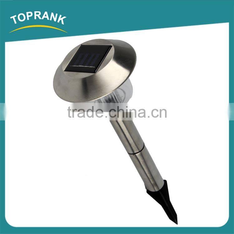 Hot sale outdoor decorative solar power garden stick lights, plastic led solar garden light