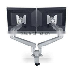 Gas Spring Desk Dual LCD monitor arm