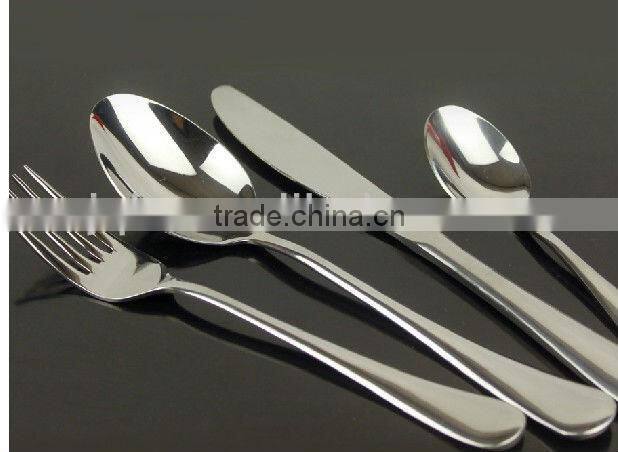 Stainless Steel Cutlery Set Flatware Set with free logo