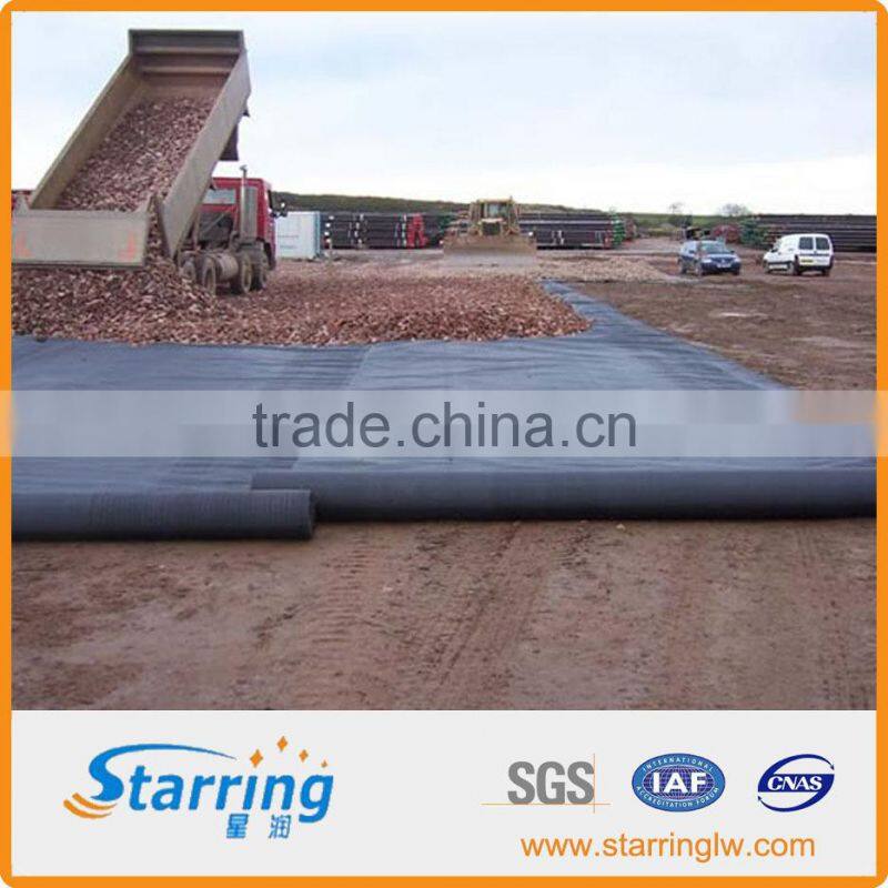pp black woven geotextile and ecological weed mat in roll