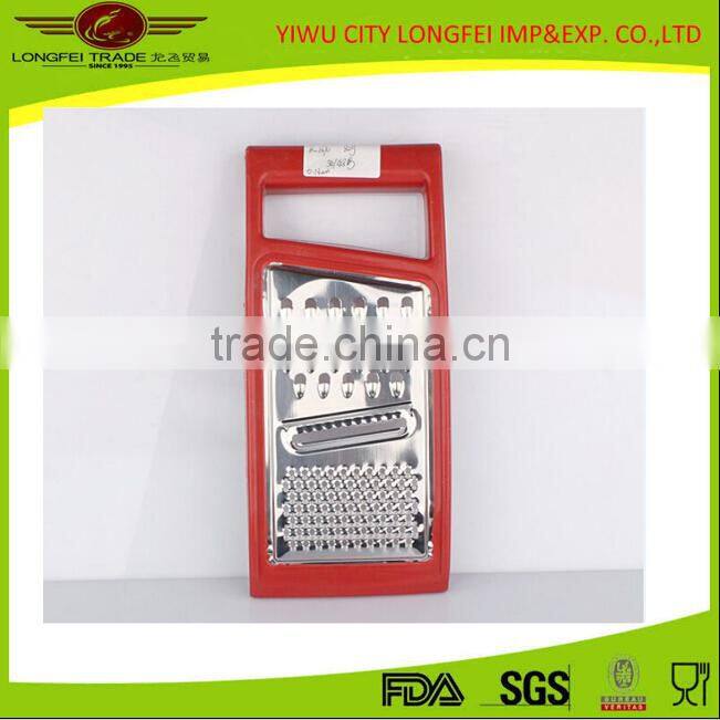 Wholesales stainless steel vegetable grater, flat peeler, kitchen grater as seen on tv