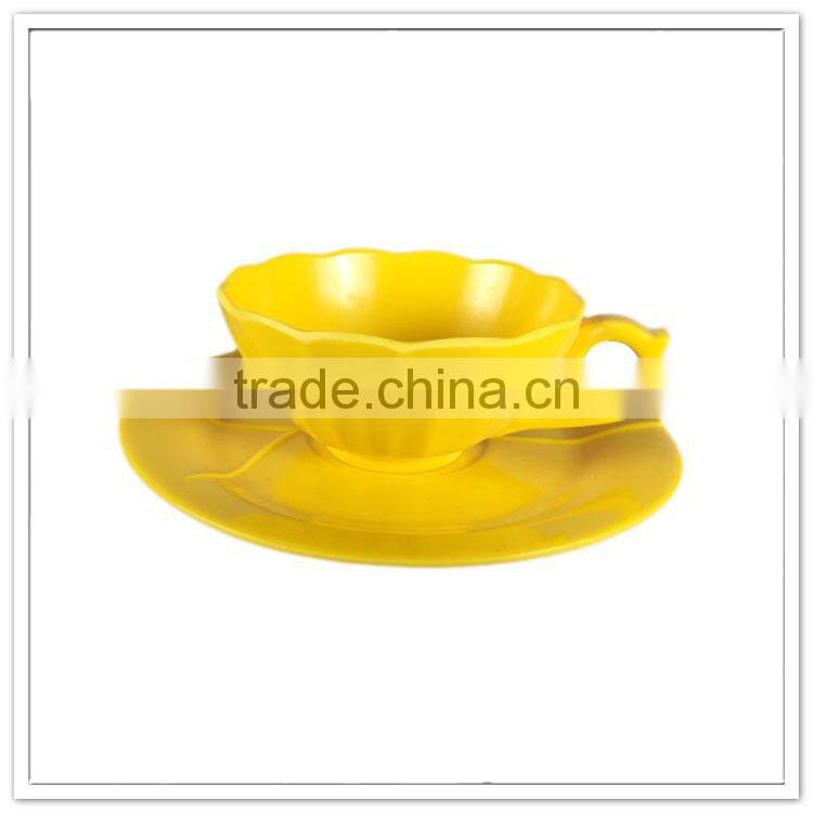 Cheap antique yellow 150ml temperature personalized change color plastic cup