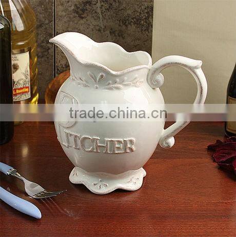 ceramic pitcher