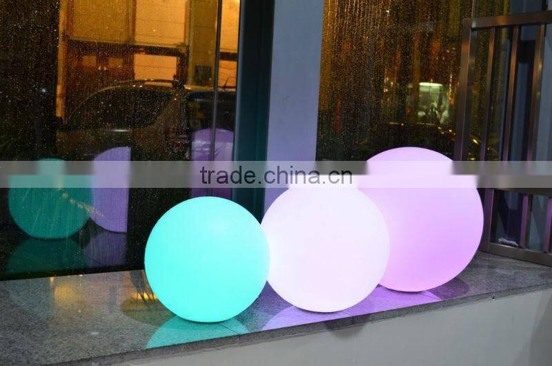 rechargeable LED light ball, LED luminous ball light for outdoor using
