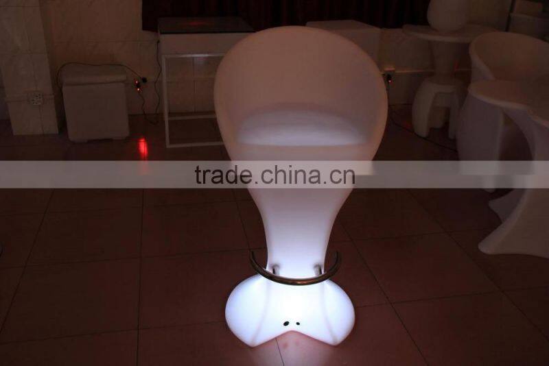 Light up led furniture led table led chairs