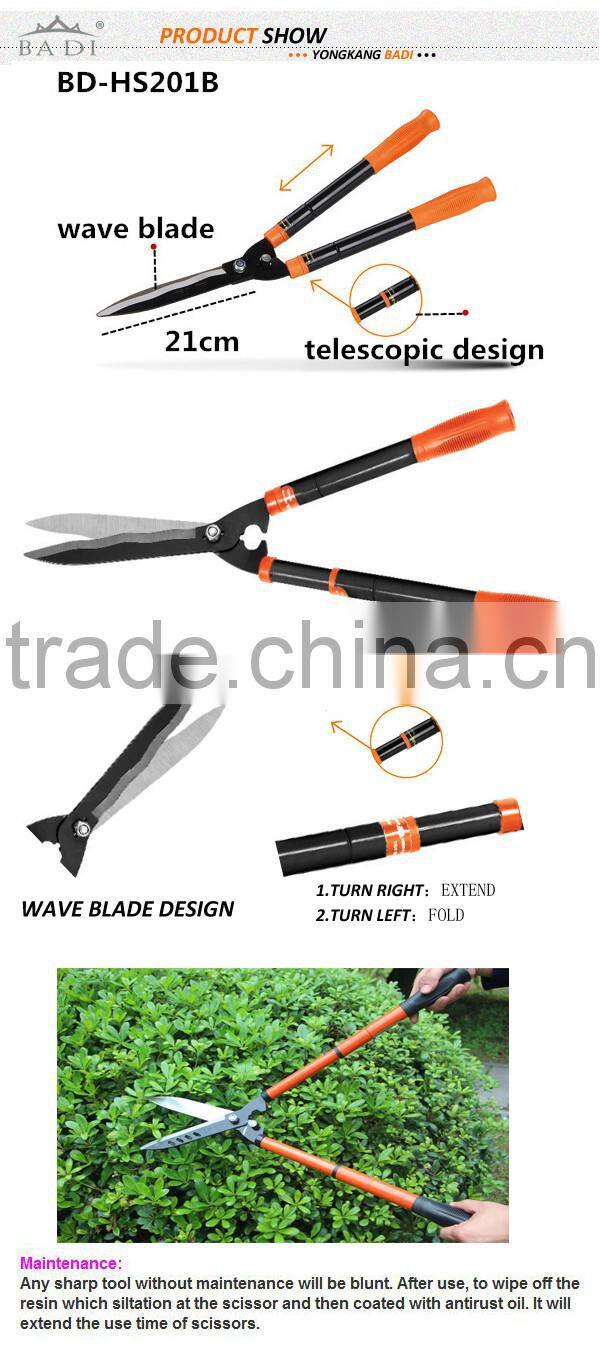 telescopic steel handle brush cutter