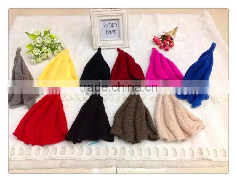 2015 new design 100% Acrylic simple style hand make hat