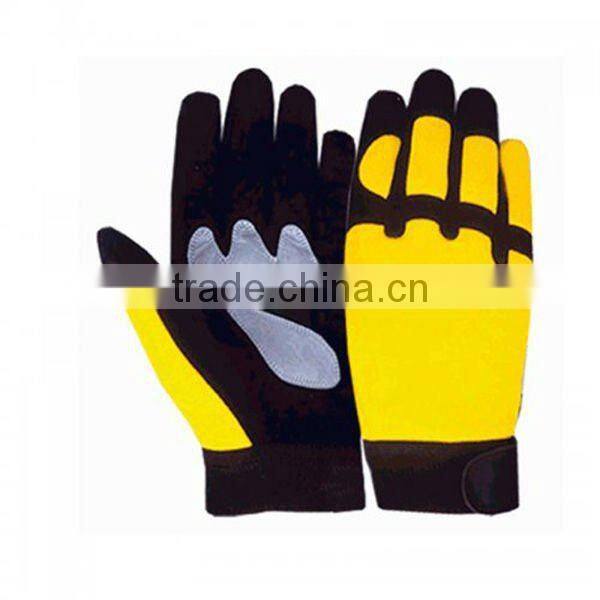 Fingerless Safety Sport Mechanic Glove