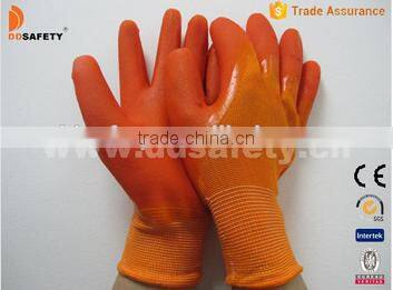 Comfort Nylon With Black Natural Latex Safety Gloves