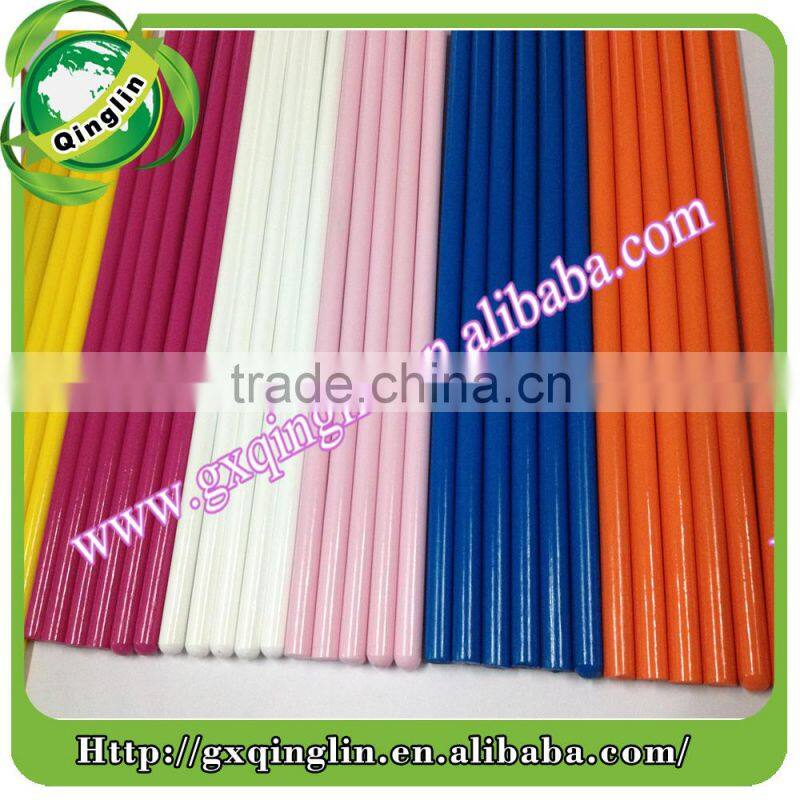 hot sale Chinese broom stick for spade flat wood stick with Italian screw broom