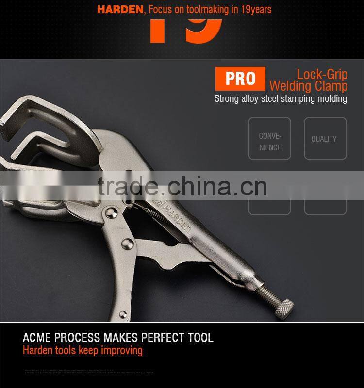 Professional Alloy Steel Lock-Grip Welding Clamp