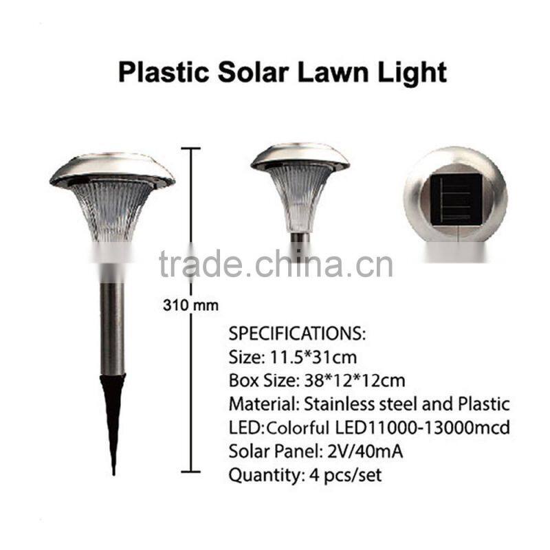 Solar Lights Lawn Garden Yard Pathway Stake Color Changing LED