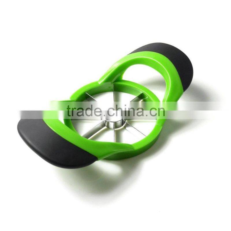 The Fresh Style Apple cutter with stainless steel blades