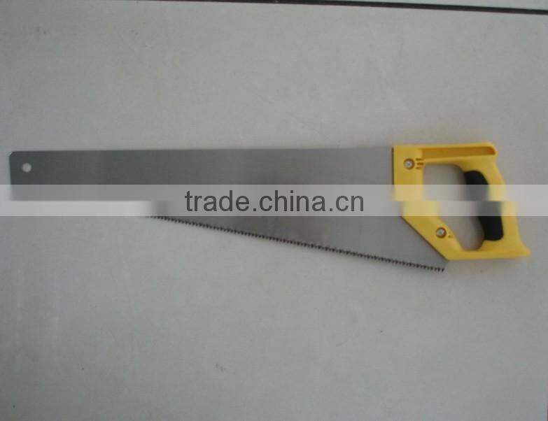 3 sides tooth grinding hand saw for cutting wood