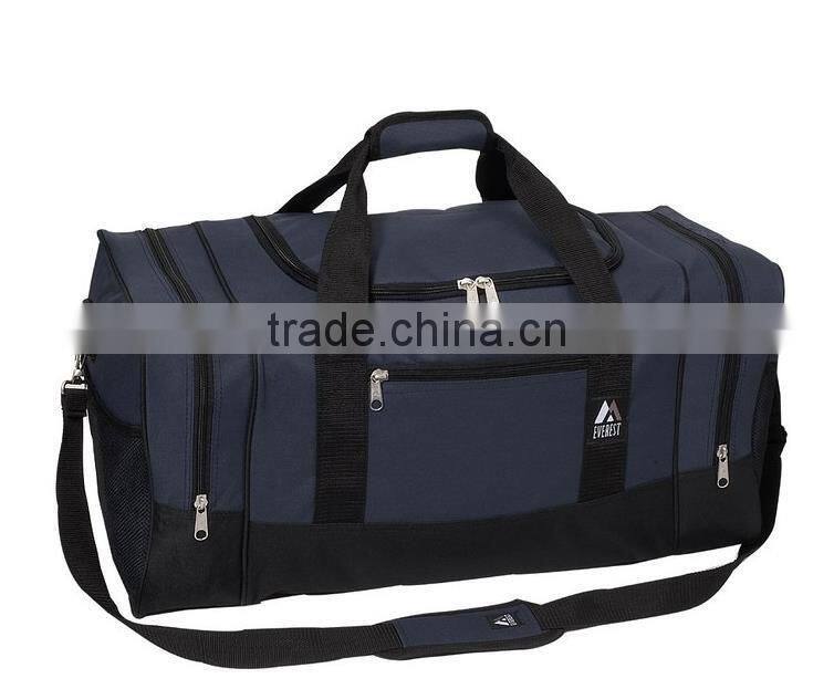 600D Polyester Luggage Travel Bag , Zipper Closure Travel Bag
