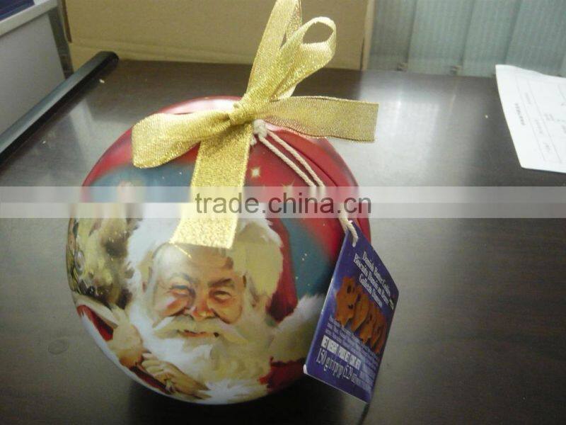 X' mas Ball Tin